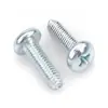 Tornillo autoblocante de cabeza troncocónica con diente triangular galvanizado endurecido grado 8.8 GB6560 Tornillo autorroscante de cabeza Phillips autoblocante