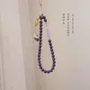 Nuevo Estilo Chino Cuentas de Incienso Cadena para Teléfono Móvil Cuentas de Medicina China Cordón para Teléfono Móvil Funda de Teléfono Móvil Colgante de Perlas Colgante Cadena Anti-Caída para Mujeres