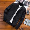 Chaqueta de Otoño e Invierno para Hombre de Venta Caliente Transfronteriza, Abrigo Casual de Color Sólido de Talla Grande Estilo Coreano, Chaqueta de Hombre con Cuello Alto, Venta al por Mayor para Hombre
