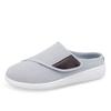 Primavera 2025 Nuevos Zapatos Anchos Transpirables para Caminar de Talla Grande Transfronterizos para Mujer, Slip-on, Zapatos para las Cuatro Estaciones, Pantuflas Baotou de Pareja
