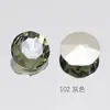 Colar de Joias Dongzhou Cristal Pedra Redonda Flor Pontiaguda Costas Pontiagudas Strass Inlaid com Diamantes Acessórios DIY Strass de Vidro Customização