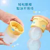 Molde grande para bolas de hielo de grado alimenticio, herramienta para hacer hielo para whisky, máquina de cubitos de hielo redondos para uso doméstico, bandeja redonda grande de silicona para hielo