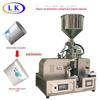 Máquina de enchimento e selagem de laboratório de produção pequena, máquina de enchimento e selagem ultrassônica semiautomática