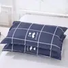 Funda de almohada de dibujos animados con cremallera simple funda de almohada de boda todo el año adulto grande universal una pieza generación