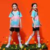 Novo Conjunto de Roupa de Badminton para Meninas Verão Masculino Competição Treinamento Equipe Roupa Infantil Tênis de Mesa Estampa Fixa