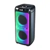 Nuevo Altavoz Bluetooth Cañón de Arma D529 Portátil Inalámbrico Audio Portátil Subwoofer Altavoz con Luz LED para Exteriores Fábrica