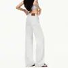 Jeans Laranja Jovem # Simples Casual Tencel Perna Larga Feminino Solto Emagrecimento Escondendo Gordura Moda Versátil Fresco Calças de Perna Reta