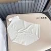 Ropa interior de verano de una pieza sin costuras de seda helada para mujer, cómoda entrepierna de algodón, ropa interior de té con leche para chicas estudiantes
