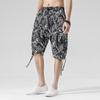 2023 Verano Nuevo Pantalón Casual de Cinco Puntos para Hombre Estilo Chino Moda Juvenil Casual Sencillo Retro Manga Corta Hombre