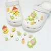 Decoraciones Creativas de Resina con Forma de Lazo, Caramelos de Leche Imitación Estilo Macaron, Dijes de Resina para Zapatos tipo Clogs al por Mayor