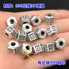 Prata Pura s999 Moeda de Cobre Retrô Bambu Grátis segurança separada Contas Contas Planas Corda de Mão Trançada Pulseira Colar Acessórios DIY Feitos à Mão