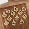Distrito Lu Europeo y Americano Transfronterizo Retro Circonita Hexágono 26 Letras Inglesas Colgante Luz Lujo Versátil Accesorios de Collar