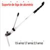 Suporte de mesa de liga de alumínio de 2,1 metros suporte para vara de pesca suporte para vara de pesca pode ser inserido no chão estrutura para vara de pesca acessórios para equipamento de pesca
