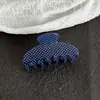 Un Nuevo Pinza para el Cabello de Acetato Estilo Coreano de Lan, Elegante Clip de Tiburón con Patrón de Lunares Florales a Cuadros para Mujer