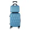 Maleta de Carro Anti-Caídas ABS del Fabricante Juego de Cuatro Piezas 12/20/24/28 Exportación Personalizada Regalo de Abordaje Maleta de Equipaje