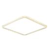 Sala de estar Luz principal Moderna Simples Atmosférica LED Luz de teto retangular Pacote para toda a casa Lâmpadas Guangdong Zhongshan