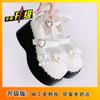 Popular Casual de Primavera 2025 Combinando Saias, Sapatos Pequenos de Couro, Estilo Pequeno Cheiroso Feminino, Novos Elegantes, Sapatos Leves e Confortáveis
