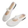 Zapatos Planos Transpirables de Punto Flyknit de Talla Grande para Mujer de Comercio Exterior Europeo y Americano, de Corte Bajo, Cruzados, Suela Plana, Punta Redonda, Slip-On, Zapatos de Baile, Zapatos de Trabajo para Todas las Estaciones