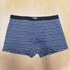 Ropa interior de leopardo pantalones boxer malla transpirable entrepierna inferior cintura hombres jóvenes ropa interior cómoda pantalones boxer a rayas venta al por mayor