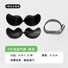 Almofadas de Seio em Formato de Manga para Mulheres, Push-Up e Lift-Up, Adequadas para Vestidos de Noiva e Vestidos Longos, Invisíveis, Respiráveis, à Prova de Suor, Coberturas de Mamilos, Almofadas de Seio de Manga para o Verão