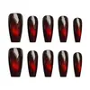 Olho de Gato Vermelho Cereja Textura de Alta Qualidade Estilo Elegante e Feminino Estilo Irmã Real Clareador Manicure Longa 30-t Manicure Usável