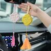 Pingente Aromatizador de Ar para Carro com Fragrância Leve e Duradoura, Adequado para Uso Doméstico em Guarda-roupas, Armários e Quartos, Ornamento Difusor de Aroma em Gesso