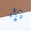 Cuentas de Tourmalina de Color Degradado con Forma de Gota de Agua, Agujero Único, Fondo Puntiagudo, Cuentas Sueltas para Accesorios de Aretes DIY, Pulseras DIY