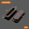 Suministro Directo del Fabricante Muebles Mango de Plástico Cajón Empotrado Oculto Gabinete de Cocina Armario Mango de Plástico ABS