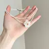 Cadena para Clavícula con Borla Apilable para Mujer, Collar Multicapa 2026 Nuevo, Gargantilla, Cadena para el Cuello, Estilo de Nicho de Lujo Ligero de Alta Gama