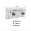 Indicador de Nivel de Agua de Caldera UGS Tubo de Cuarzo Doble Color Indicador de Nivel de Líquido Fuente de Luz Mica Roja-Verde Caja de Alimentación Regulable