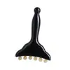 Peine de masaje de resina imitación cuerno para masaje de meridianos, palo de masaje facial y corporal completo, herramienta de masaje de belleza