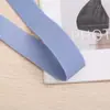 Banda elástica de sarga de un solo lado de 3,5 cm, color poliéster, goma elástica, accesorios para prendas de vestir