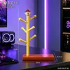 Almacenamiento en forma de árbol dos en uno soporte para teléfono adorno sala de estar caricatura Kirby jugador moderno decoración del hogar regalo