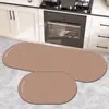 Alfombrilla Absorbente Simple Coreana, Alfombrilla Antideslizante y Resistente a Manchas para Piso de Baño, Alfombrilla Limpiable con Toallita para Piso de Cocina, Alfombrilla de Dos Piezas de Fácil Cuidado