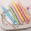 4x7mm Contas de Arroz Cor Sólida Creme de Vidro Pulseira de Miçangas Feita à Mão DIY Pulseira Material para Joias Acessórios Contas Soltas