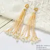 Cadena de cuentas con borlas de estilo nacional, hecha a mano, brocado Song, colgante multicolor, DIY, pin para solapa, adorno colgante, accesorio para bolso