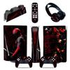 PS5 5IN1 Soporte de Carga con Adhesivo Protector para Audífonos Control Remoto Juego de Adhesivo Set 5 en 1