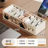 Caja de Almacenamiento para Cables de Datos Cable de Carga Cargador de Teléfono Móvil Compartimento Organizador Enrollador Hub de Gestión de Cables de Escritorio Caja