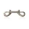 Suministros para Masturbación y Entrenamiento Erótico para Adultos, Esposas para Manos y Pies, Accesorios de Cadena de Doble Gancho, Conector Largo de Doble Extremo