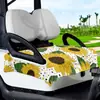 Suministro Especial Transfronterizo Funda Antipolvo para Asiento de Carrito de Golf Funda para Asiento Cubierta Protectora para Asiento de Coche Turístico Serie Girasol