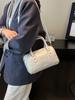 2025 Nuevo Estilo Coreano Moda Bolso Pequeño Portátil para Mujer Bolso Boston Simple Nicho Moda Bolso Cruzado con Texto