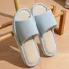 Pantuflas de Interior y Exterior para las Cuatro Estaciones Universales Antideslizantes para Mujer de Tela Pantuflas Antideslizantes para Mujer Lino para el Hogar Algodón y Lino