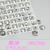 Diamante K9 Plano de Alta Qualidade para Manicure com Fundo Pontudo Brilhante Branco Forma Especial de Vidro Grande Diamante DIY Decoração Diamante Coração Nail Art Diamante