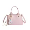 Bolsa Pequena Quadrada Texturizada Estilo Japonês e Coreano para Mulheres 2026 Nova Bolsa de Ombro Transversal de Nicho Estilo Creme Bolsa Feminina Fofa