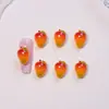 Celebridade da internet estilo popular acessórios para nail art de frutas fatiadas simulação pequenos acessórios de resina presilha de cabelo diy decoração de unha banana