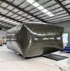 Depósito de aceite de gran capacidad, tanque de aceite grande engrosado, tanque de diésel plegable transportable montable en vehículo portátil de TPU