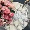 Mesa de Centro de Pedra de Luxo Natural Mesa de Jantar Mesa de Ilha Mármore Bao Ge Li Calacatta Roxo Estilo de Luxo Leve Roxo Rosa