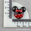 Accesorios de resina de dibujos animados de oso negro, bricolaje, simulación de crema, carcasa de teléfono, belleza, accesorios de bricolaje, accesorios de oso