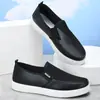 Zapatos de Hombre Verano Transpirables Slip-On de Tela Zapatos para Conducir 2025 Nuevos Ligeros Malla Zapatos Deportivos para Caminar de Malla