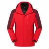 Chaqueta de plumón con forro desmontable, Set de tres en uno 0.05 kg la pieza, Impermeable, Adecuada para montañismo, esquí, ropa de trabajo, con logo, A prueba de frío